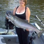  Summer King Salmon Fishing on the Columbia river - TeamTakedown Guide Service